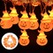 Halloween Decoration - 20 Pcs Colorful String Lights | Pumpkin Fairy Lights